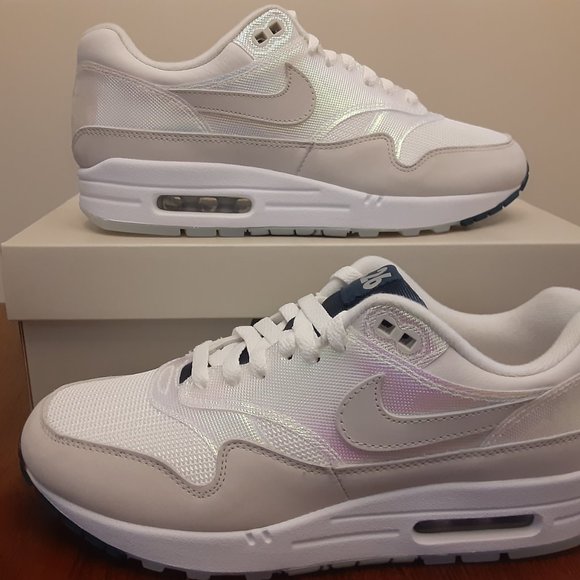 Size 9.5W / 8M - Nike Air Max 1 AMD La Ville Lumière Women - DQ9326-100 - NEW!! - Picture 3 of 9